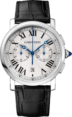 [WSRO0002] Rotonde de Cartier Chronograph Stainless Steel / Silver