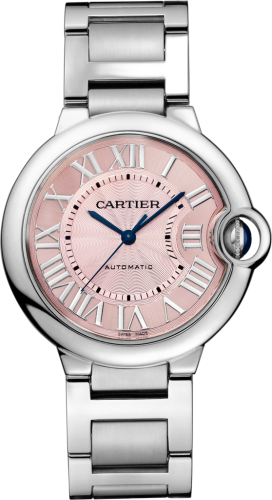 [W6920041] Ballon Blue de Cartier 36 Automatic Stainless Steel / Pink / Bracelet