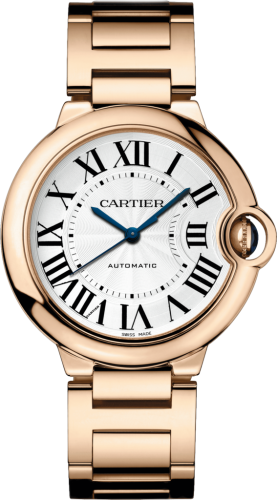 [W69004Z2] Ballon Blue de Cartier 36 Automatic Pink Gold / Silver / Bracelet