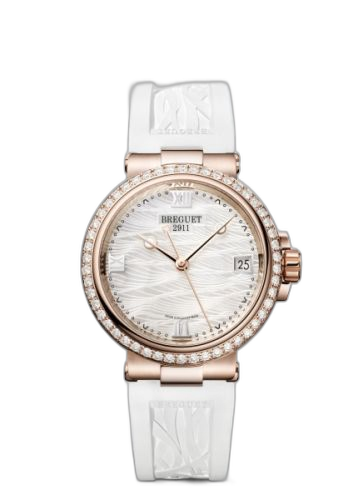 [9518BR/52/584/D000] Marine Dame 9518 Rose Gold - Diamond / MOP / Rubber