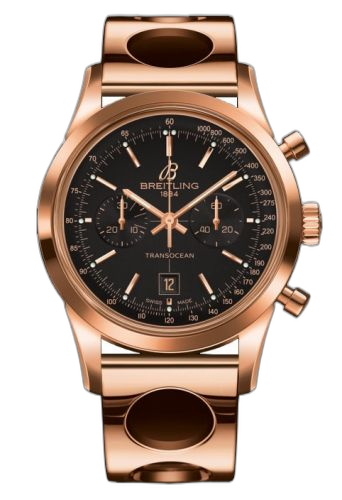 [R4131012.BC07.223R] Transocean Chronograph 38 Gold / Black / Racer