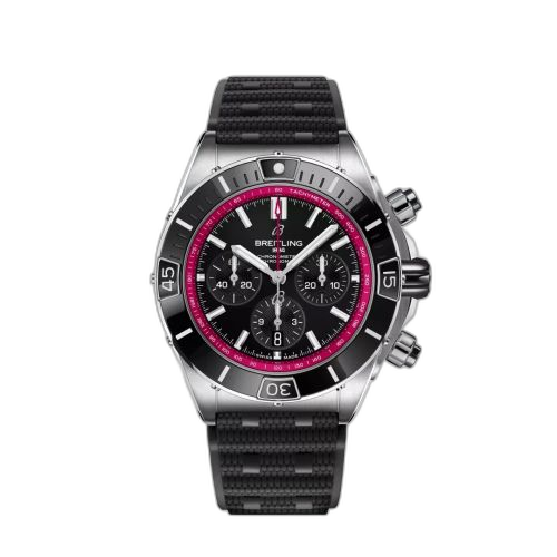[AB01367A1B1S1] Super Chronomat B01 44 Stainless Steel / Black / Year of the Dragon