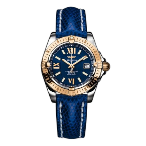[C7135612.C754] Cockpit Lady Gold Bezel / Blue / Teju