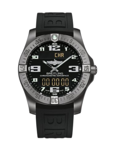 [E7936310/BC27/152S/A20SS.1] Aerospace Evo Titanium / Black / Rubber / Pin