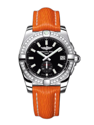 [A3733053/BE77/217X/A16BA.1] Galactic 36 Automatic Stainless Steel / Diamond / Onyx Black / Sahara