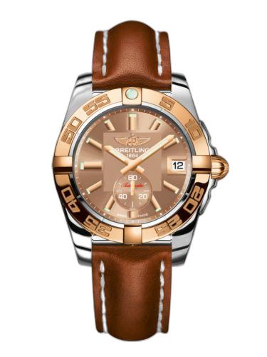[C3733012/Q584/412X/A16BA.1] Galactic 36 Automatic Stainless Steel / Rose Gold / Copperhead Bronze / Calf