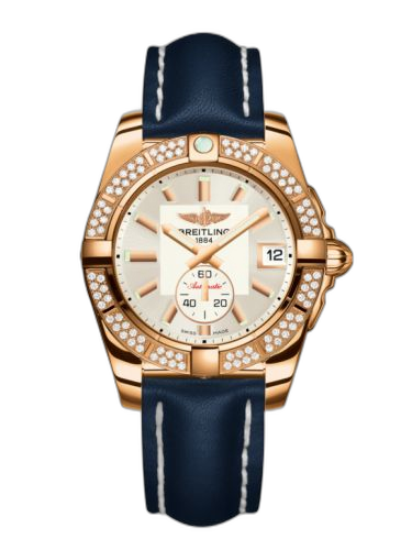 [H3733053.G714.194X] Galactic 36 Automatic Rose Gold / Diamond / Stratus Silver / Calf