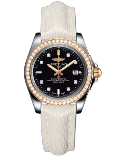 [C7133053/BF64/235X/A14BA.1] Galactic 32 Sleek Edition Stainless Steel / Rose Gold / Diamond / Trophy Black Diamond / Sahara