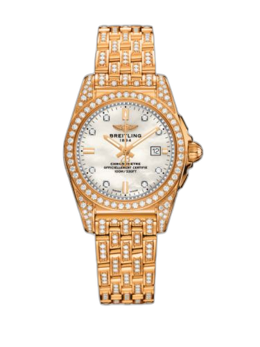[H7234863.A794.791T] Galactic 29 Rose Gold / Diamondworks / Pearl Diamond / Bracelet / Limited Edition