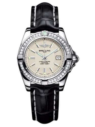 [A71356LA.G702.777P] Galactic 32 Stainless Steel / Diamond / Sierra Silver / Croco