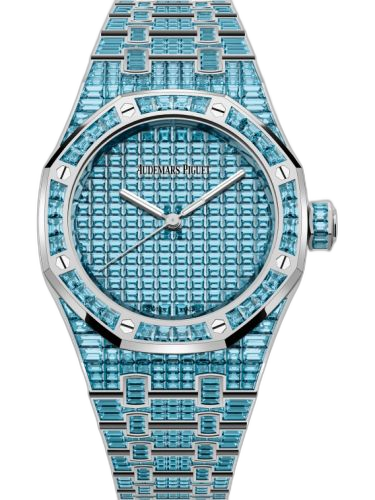 [15554BC.TO.1274BC.01] Royal Oak Self-Winding 37 Blue Topaz / 50th Anniversary