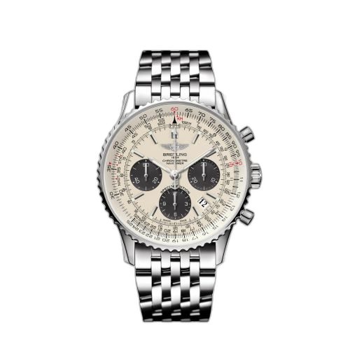 [AB012012/G826/447A (aka: A022G26NP)] Navitimer 1 B01 Chronograph 43 Stainless Steel / Silver Grey / Japan Special Edition