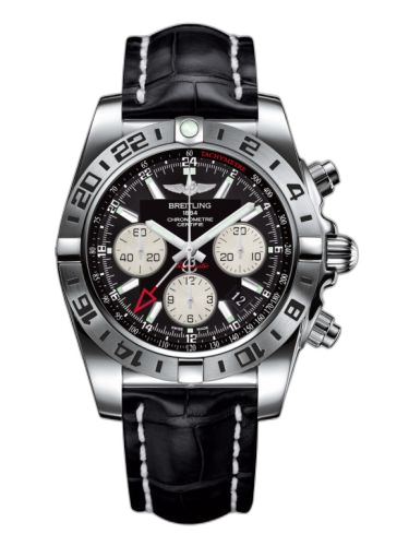 [AB0420B9.BB56.743P] Chronomat 44 GMT Stainless Steel / Onyx Black / Bracelet
