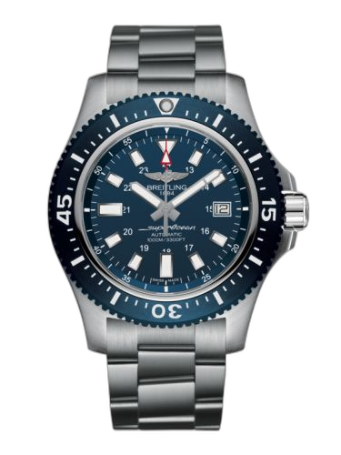 [Y17393161C1A1 (aka: Y1739316.C959.162A)] Superocean 44 Special Stainless Steel / Marine Blue / Bracelet