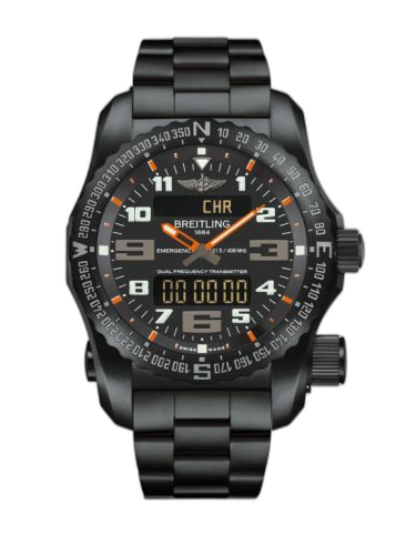 [V76325A5/BC46/159V] Emergency II Night Mission / Black-Orange / Bracelet