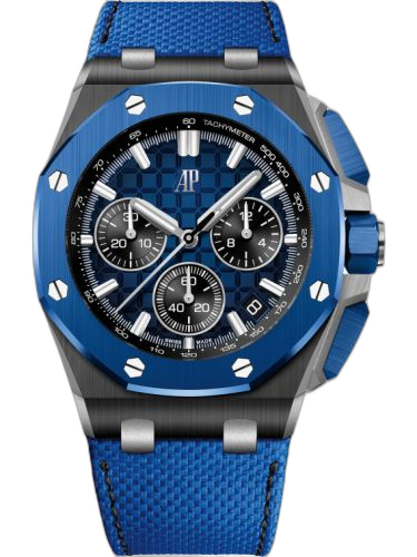 [26420CE.OO.A043VE.01] Royal Oak Offshore 43 Ceramic - Blue Ceramic / Blue