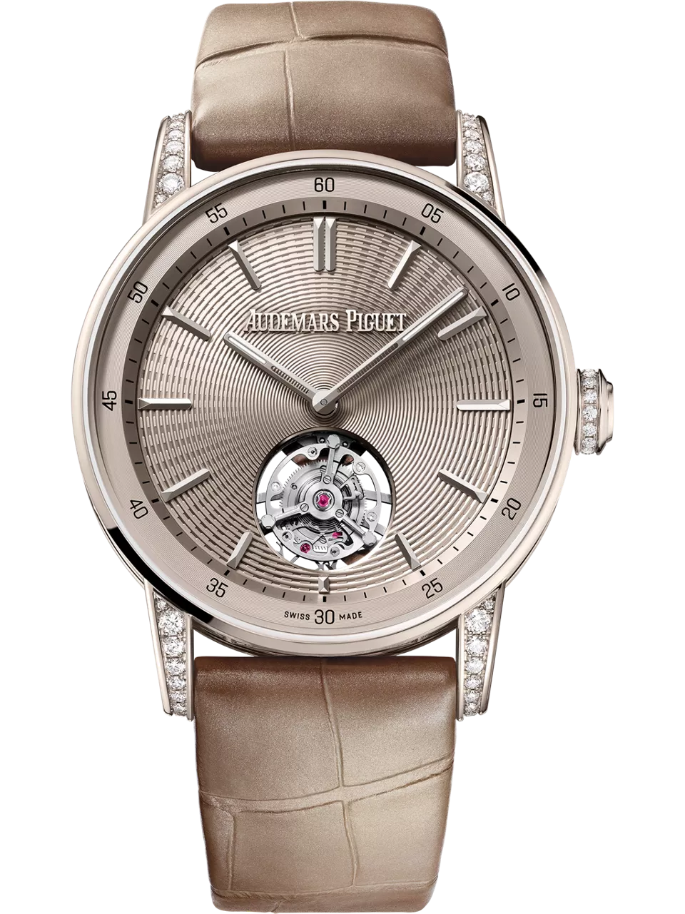 [26665SG.ZZ.D209CR.01] CODE 11:59 Flying Tourbillon Sand Gold / Beige