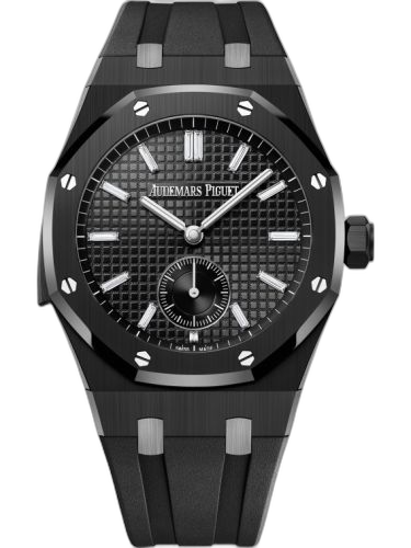 [26591CE.OO.D002CA.02] Royal Oak Repeater Supersonnerie Black Ceramic / Black / Rubber