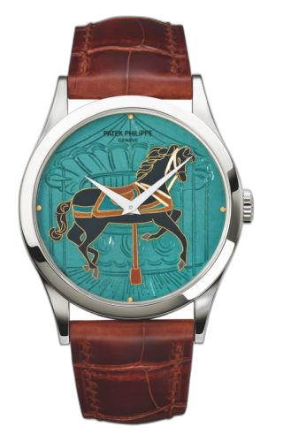 [5077P-063] Calatrava 5077 Carousel Turquoise