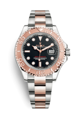 [116621-0002] Yacht-Master 40 Rolesor Everose / Black