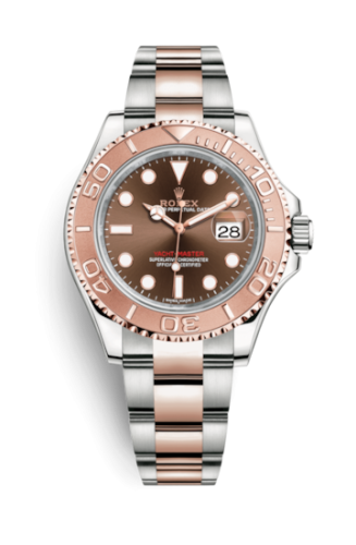 [116621-0001] Yacht-Master 40 Rolesor Everose / Chocolate