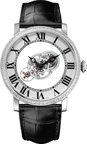 [HPI01071] Rotonde de Cartier Astromystérieux Platinum / Baguette