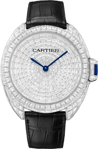 [HPI00938] Clé de Cartier 41 White Gold / Baguette
