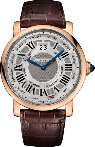[W1580001] Rotonde de Cartier 45 Annual Calendar Pink Gold / Silver