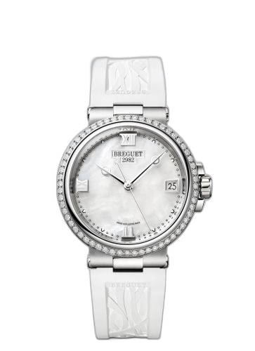 [9518ST/5W/584/D000] Marine Dame 9518 Stainless Steel - Diamond / MOP / Rubber