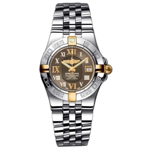 [B71340L2.Q562.368A] Galactic 30 Two Tone Amber/ Roman / Bracelet
