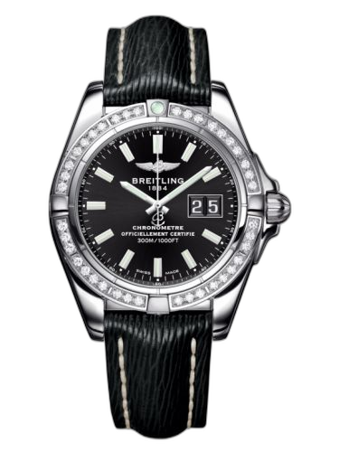[A49350LA.BE58.218X] Galactic 41 Stainless Steel / Diamond / Onyx Black / Sahara