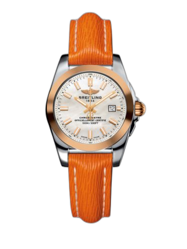 [C7234812/A791/270X/A12BA.1] Galactic 29 Stainless Steel / Rose Gold / Pearl / Sahara