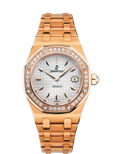 [77321OR.ZZ.1230OR.01] Royal Oak Selfwinding 77321 Pink Gold / Diamond / Silver / Bracelet