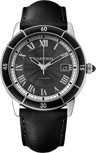 [WSRN0003] Ronde Croisière de Cartier Stainless Steel / Grey