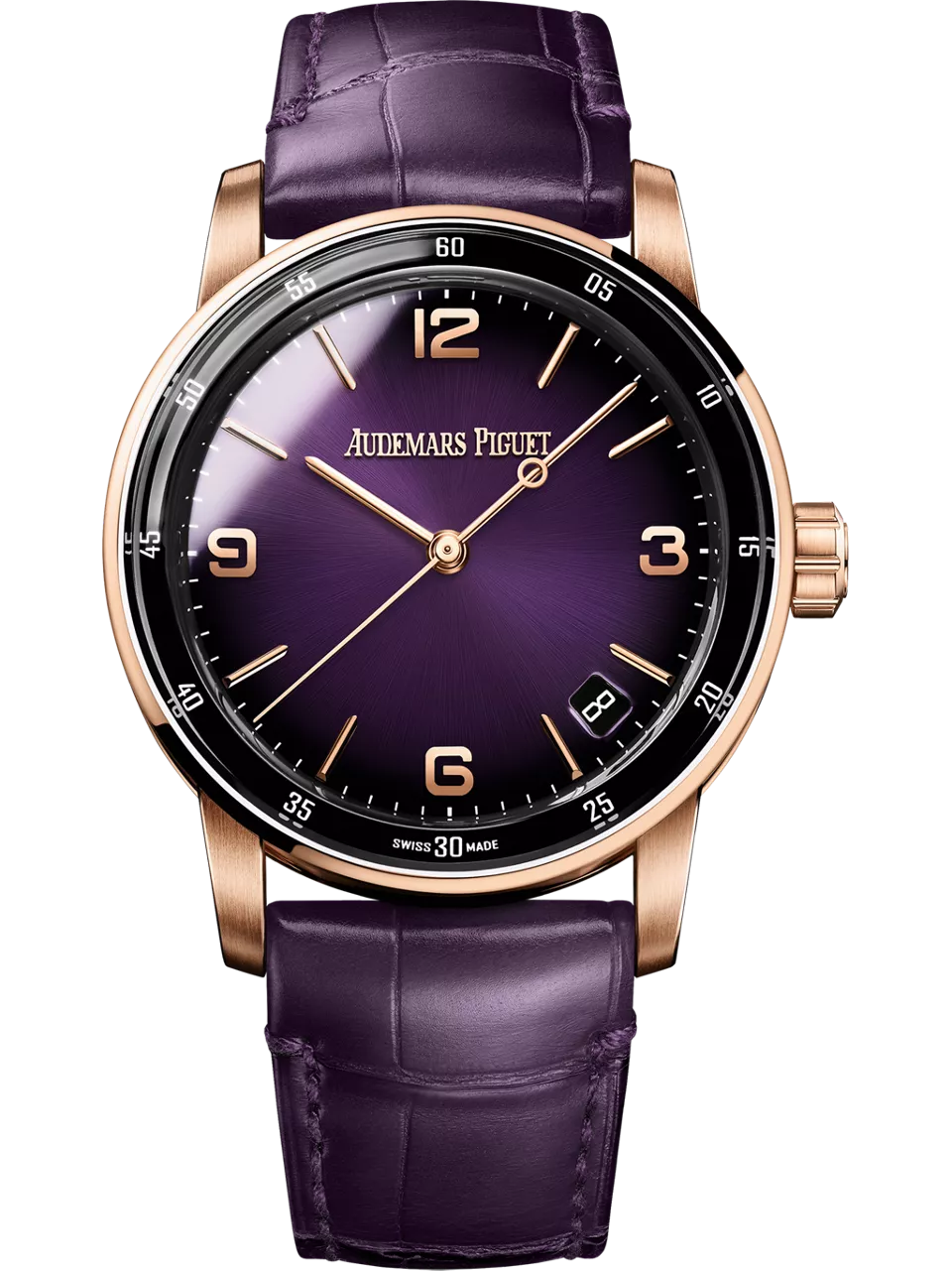 [15210OR.OO.A616CR.01] CODE 11.59 Automatic Pink Gold / Purple Gradient
