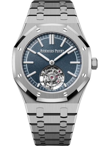 [26730TI.OO.1320TI.02] Royal Oak Self-Winding Flying Tourbillon Titanium / Blue