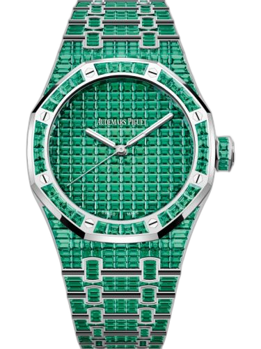 [15514BC.EE.1284BC.01] Royal Oak Self-Winding 41 Emerald / 50th Anniversary