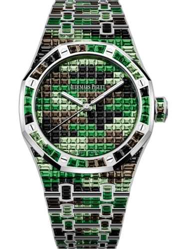 [15514BC.YY.1284BC.02] Royal Oak Self-Winding 41 Green Camouflage