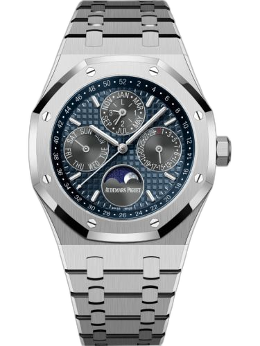 [26574TI.OO.1220TI.01] Royal Oak Perpetual Calendar 41 Titanium / Blue