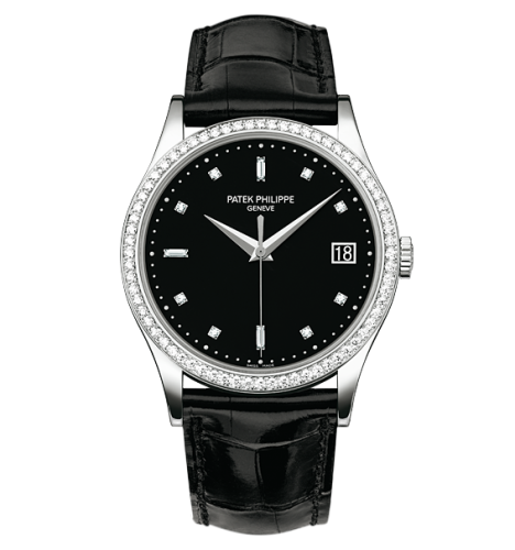 [5297G-001] Calatrava 5297 White Gold / Black