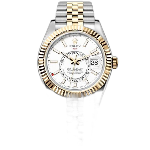 [336933-0006] Sky-Dweller Stainless Steel - Yellow Gold / White / Jubilee