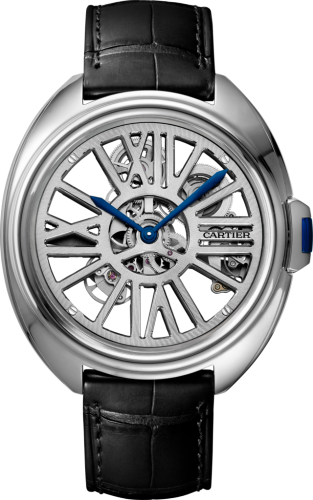 [WHCL0008] Clé de Cartier 41 Skeleton Automatic Palladium