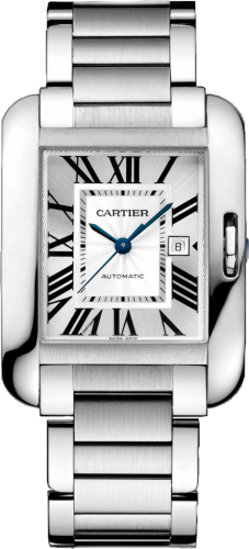 [W5310009] Tank Anglaise 29.8 Stainless Steel / Silver / Bracelet